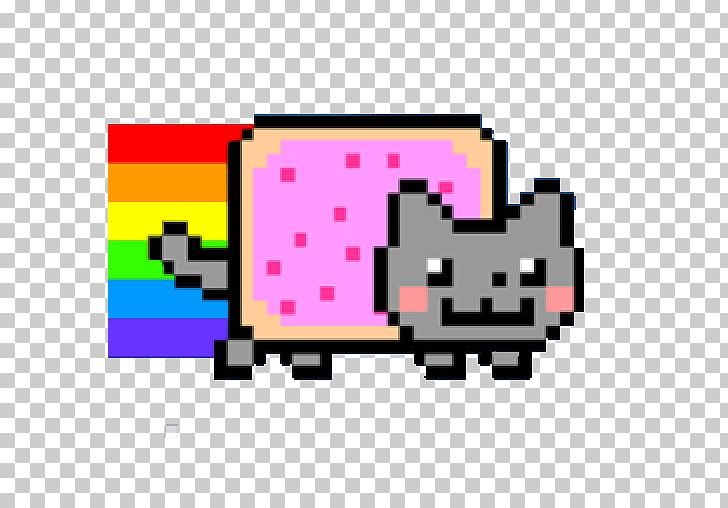 Nyan Cat YouTube Color PNG, Clipart, Animals, Area, Cat, Color, Desktop Wallpaper Free PNG Download