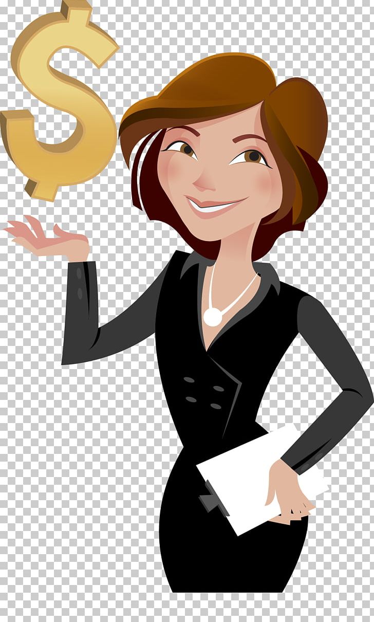 Businessperson Woman Cartoon PNG, Clipart, Business, Entrepreneurship, Girl, Hand Drawn, Happy Birthday Vector Images Free PNG Download