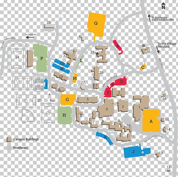 Nazareth College Utica College Rochester Institute Of Technology Campus PNG, Clipart, Area, Campus, Car Park, College, Diagram Free PNG Download