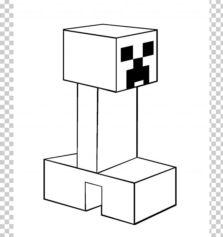 Minecraft Coloring Book Creeper Mob Video Game PNG, Clipart, Adult ...