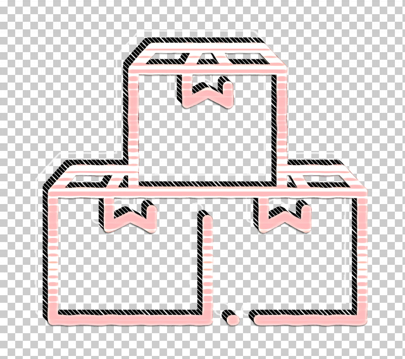 Logistic Icon Shipping And Delivery Icon Box Icon PNG, Clipart, Box Icon, Geometry, Line, Logistic Icon, Mathematics Free PNG Download