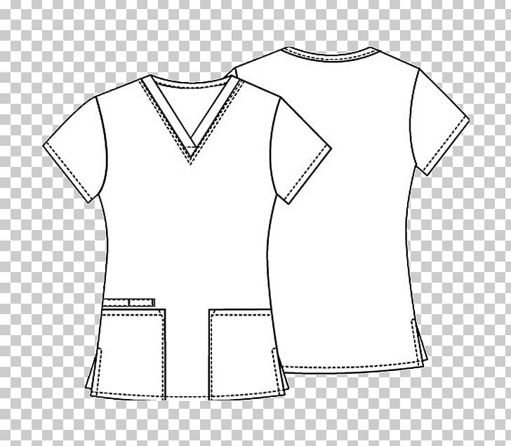 T-shirt Collar Lab Coats Clothing Jersey PNG, Clipart, Angle, Area, Baby Toddler Clothing, Black, Black And White Free PNG Download