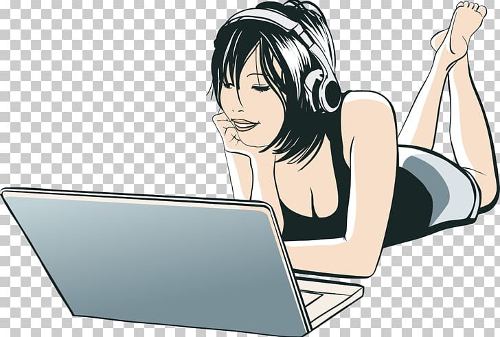 Computer Illustration PNG, Clipart, Arm, Computer, Computer Network, Computer Vector, Fashion Girl Free PNG Download
