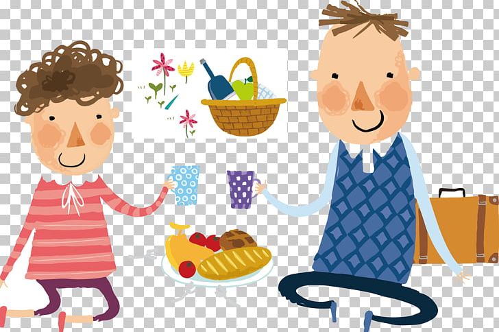 Drawing Picnic PNG, Clipart, Art, Beautiful Day Begins, Boy, Business Man, Cartoon Free PNG Download