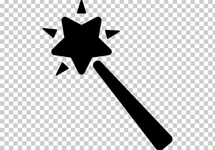 Computer Icons Wand Magic PNG, Clipart, Angle, Black, Black And White, Computer Icons, Download Free PNG Download