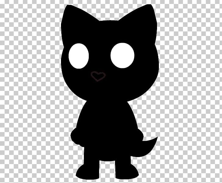 Whiskers Black Cat Silhouette PNG, Clipart, Black, Black And White, Black Cat, Carnivoran, Cartoon Free PNG Download