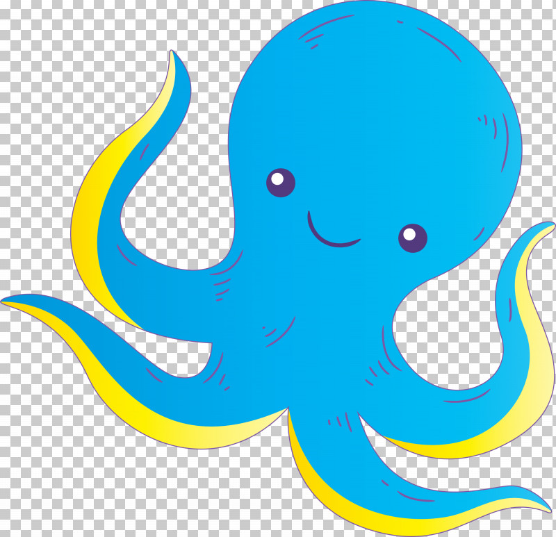 Octopus Giant Pacific Octopus Octopus Turquoise Cartoon PNG, Clipart, Animal Figure, Aqua, Cartoon, Giant Pacific Octopus, Line Free PNG Download