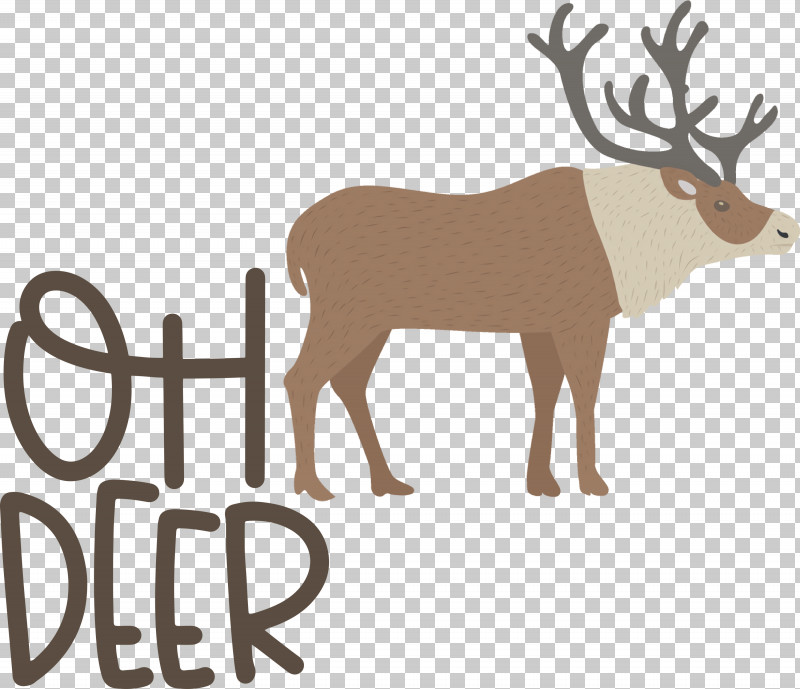 OH Deer Rudolph Christmas PNG, Clipart, Antler, Christmas, Craft, Cricut, Deer Free PNG Download