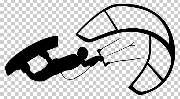 Windsurfing Kitesurfing Surfboard PNG, Clipart, Angle, Area, Artwork, Black, Black And White Free PNG Download