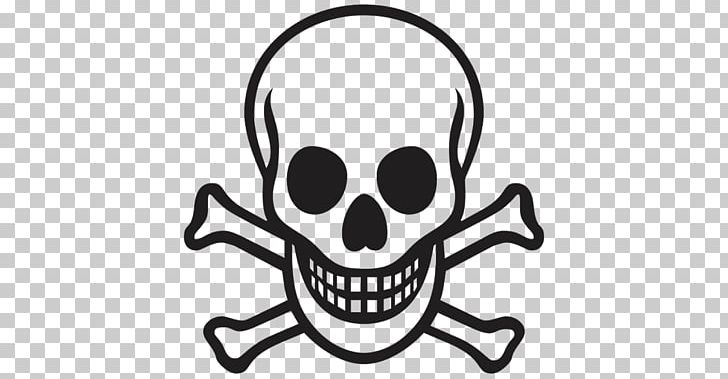 Label Plastic Sign Skull And Crossbones Sticker PNG, Clipart, Black And White, Bone, Face, Fictional Character, Flexography Free PNG Download