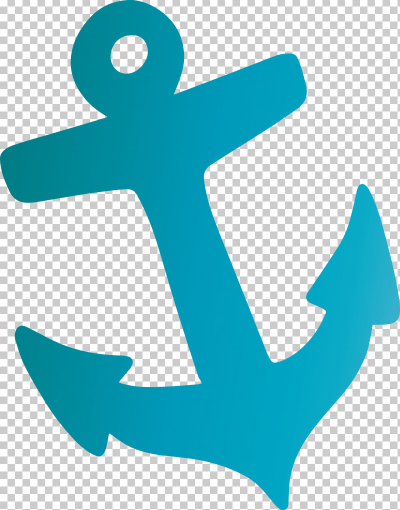 Anchor PNG, Clipart, Anchor, Line, Meter, Turquoise Free PNG Download