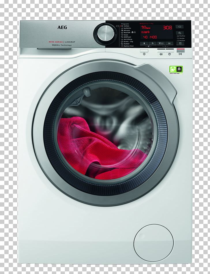 AEG LAVAMAT 9000 Series L9FS86699 Washing Machines Electrolux AEG LAVAMAT L8FE76495 PNG, Clipart, Aeg, Clothes Dryer, Combo Washer Dryer, Electrolux, Germany Free PNG Download