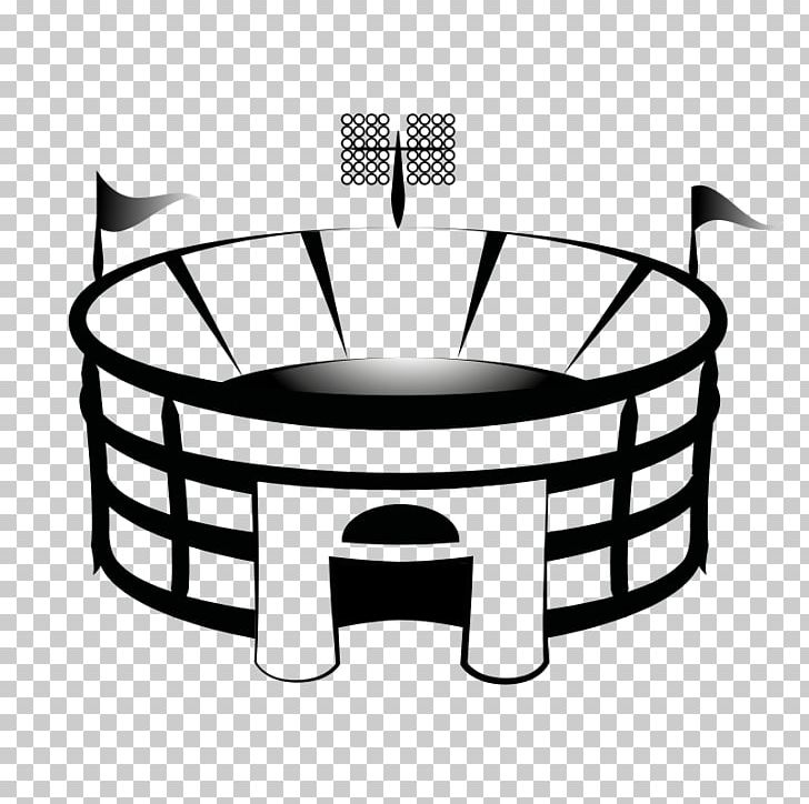 Soccer-specific Stadium Free Content PNG, Clipart, Angle, Arena, Black And White, Computer Icons, Football Free PNG Download
