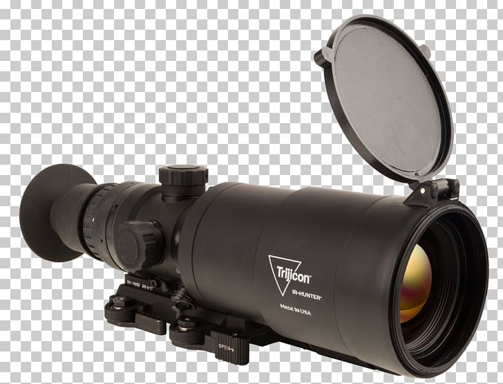 Trijicon Firearm Monocular Telescopic Sight Weapon PNG, Clipart, Binoculars, Black, Camera Accessory, Camera Lens, Electrooptics Free PNG Download