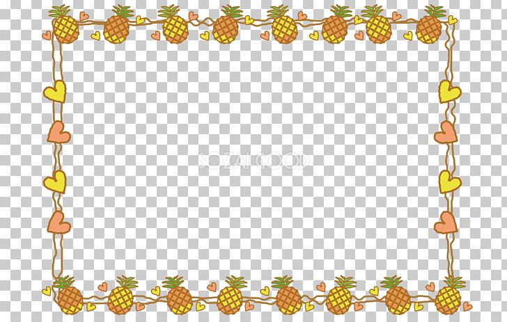 Decorative Borders Pineapple PNG, Clipart, Border, Branch, Decorative Borders, Download, Flora Free PNG Download