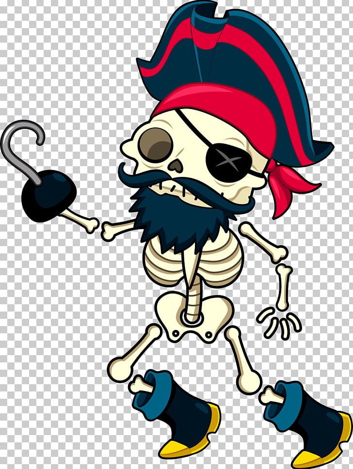 Cartoon Human Skeleton Illustration PNG, Clipart, Art, Artwork, Cartoon Pirate Ship, Character, Clip Art Free PNG Download