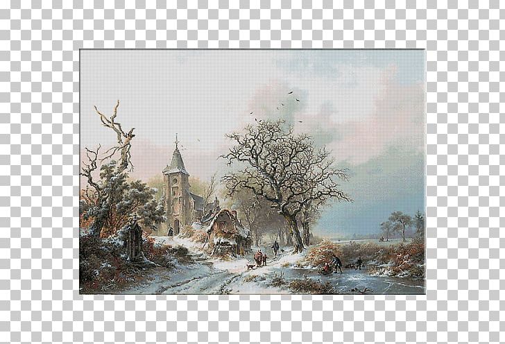 Landscape Painting Winter Landscape With Skaters Watercolor Painting Oil Painting PNG, Clipart, Art, Art Museum, Branch, Frost, Jacob Van Ruisdael Free PNG Download