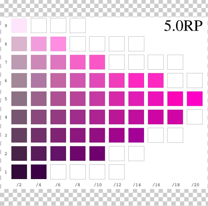 Light Purple Color Chart