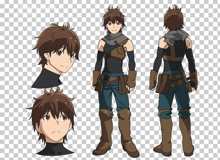 Grimgar Of Fantasy And Ash Haruhiro G-Anime Reiner Braun PNG, Clipart, Anime, Black Hair, Brown, Cartoon, Character Free PNG Download