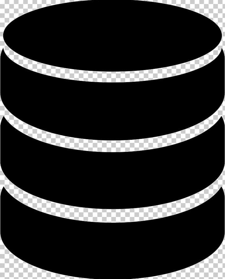 Database Computer Icons Table PNG, Clipart, Black, Black And White, Circle, Computer Icons, Cylinder Free PNG Download