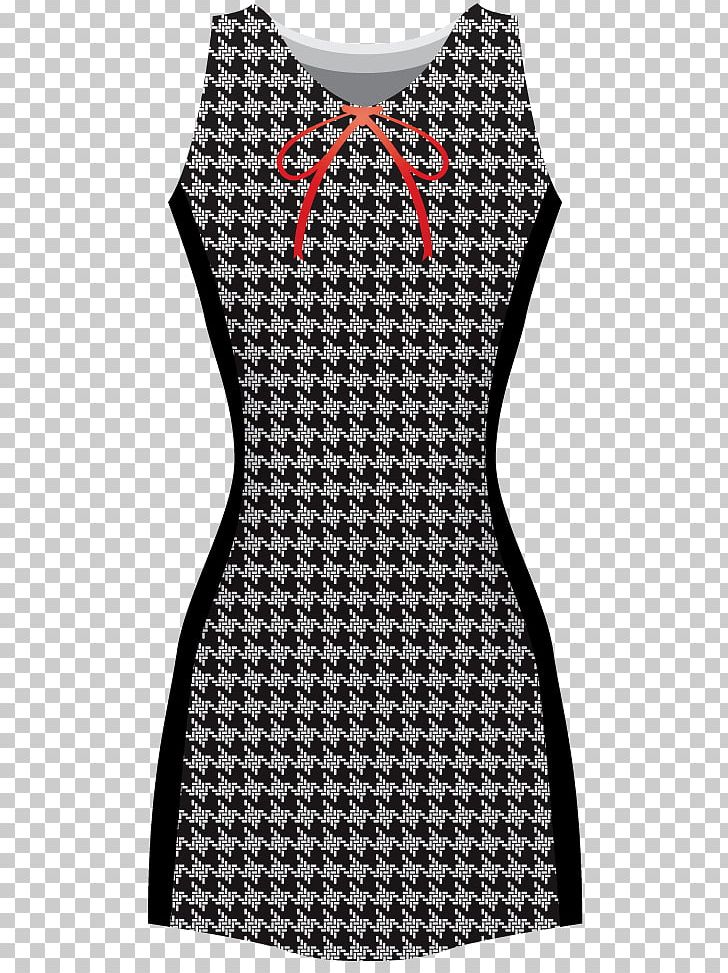 Dress T-shirt Clothing Houndstooth PNG, Clipart, Active Tank, Black, Clothing, Cotton, Day Dress Free PNG Download