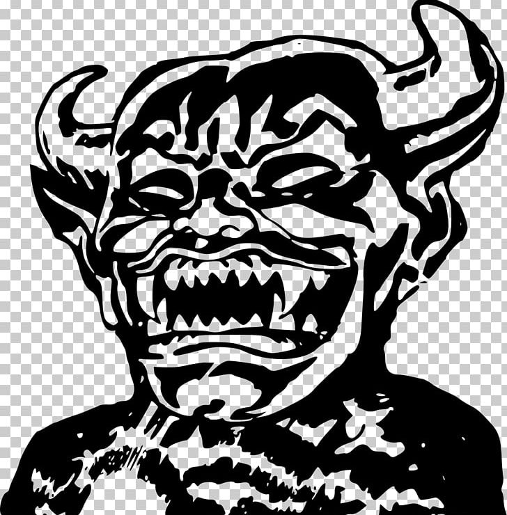 Devil Smiley PNG, Clipart, Art, Black And White, Computer Icons, Demon, Devil Free PNG Download