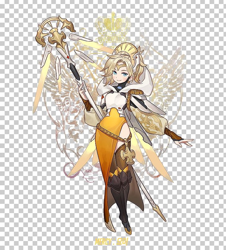 Overwatch Mercy Fan Art Character PNG, Clipart, Angel, Anime, Art, Character, Characters Of Overwatch Free PNG Download