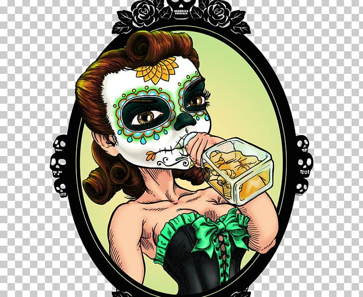 La Calavera Catrina T-shirt Mexico PNG, Clipart, Calavera, Clothing, Day Of The Dead, Drawing, Dress Free PNG Download