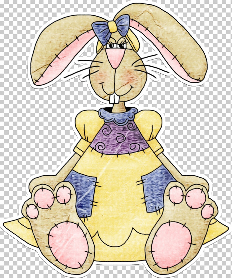 Easter Bunny PNG, Clipart, Cartoon, Easter Bunny, Paint, Pest, Watercolor Free PNG Download