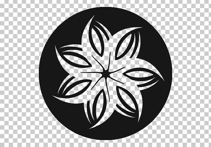 Flower Pattern Symbol Symmetry Leaf PNG, Clipart, Black, Black And White, Circle, Flora, Flower Free PNG Download