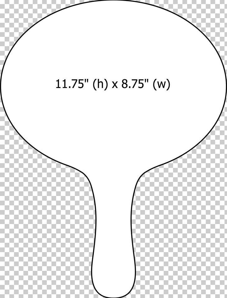 Auction Paddles Template