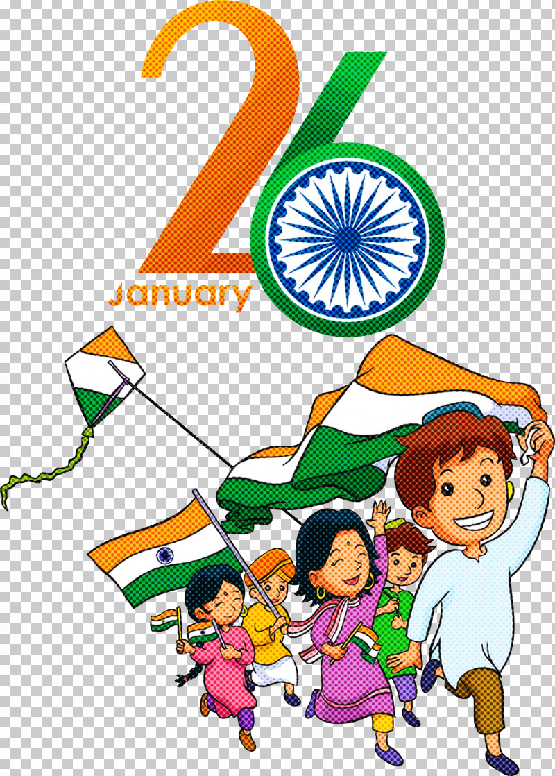 India Republic Day PNG, Clipart, Cartoon, Flag Of India, Holiday, India, Indian Independence Day Free PNG Download
