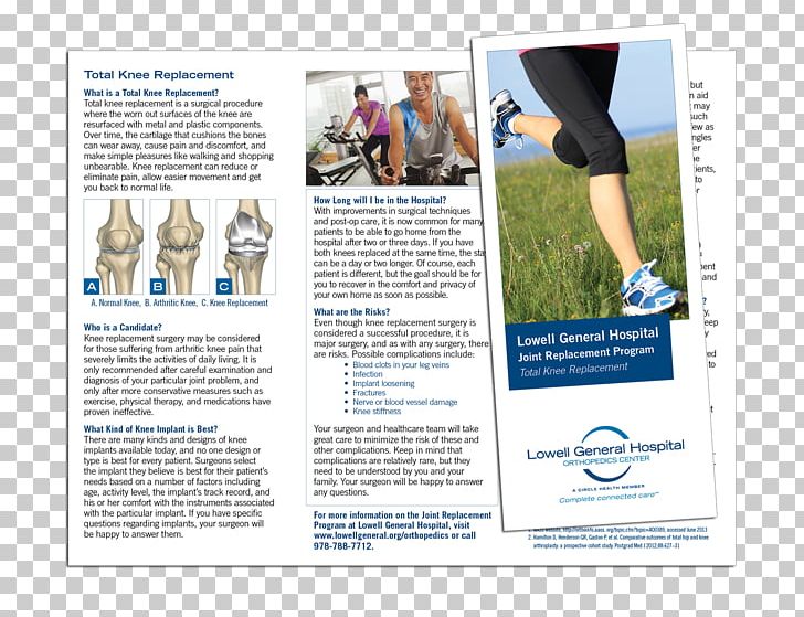 Advertising Brochure Graphic Designer Knee Replacement PNG, Clipart, Advertising, Art, Arthroplasty, Brochure, Graphic Design Free PNG Download