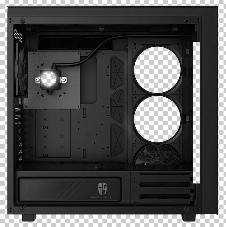 Computer Cases & Housings Laptop ATX Water Cooling Deepcool PNG, Clipart, Atx, Black, Computer, Computer Case, Computer Cases Housings Free PNG Download