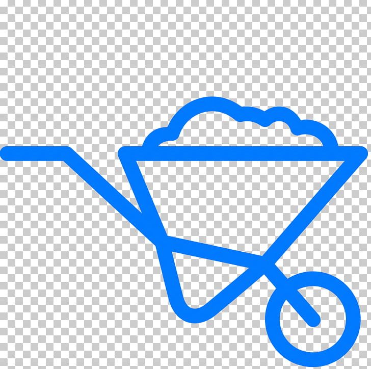 Computer Icons Wheelbarrow Hand Truck PNG, Clipart, Angle, Architectural Engineering, Area, Blue, Cart Free PNG Download