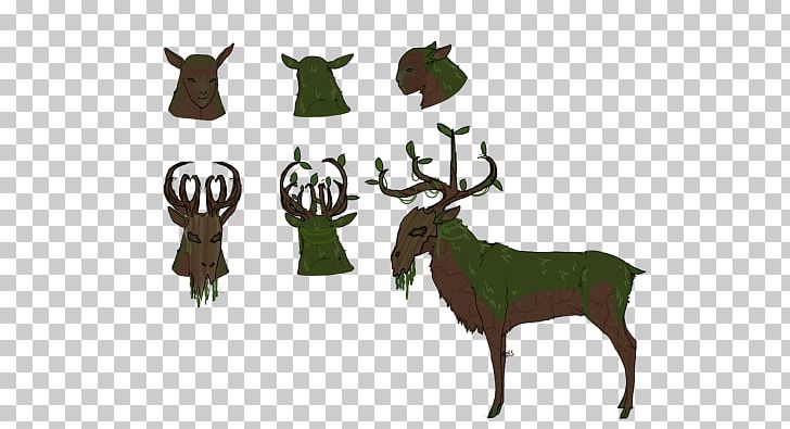 Reindeer Elk Cattle Antler PNG, Clipart, Antler, Cartoon, Cattle, Cattle Like Mammal, Concept Free PNG Download