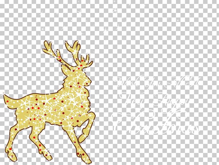 Reindeer Euclidean PNG, Clipart, Animal, Antler, Cartoon, Christmas, Christmas Border Free PNG Download