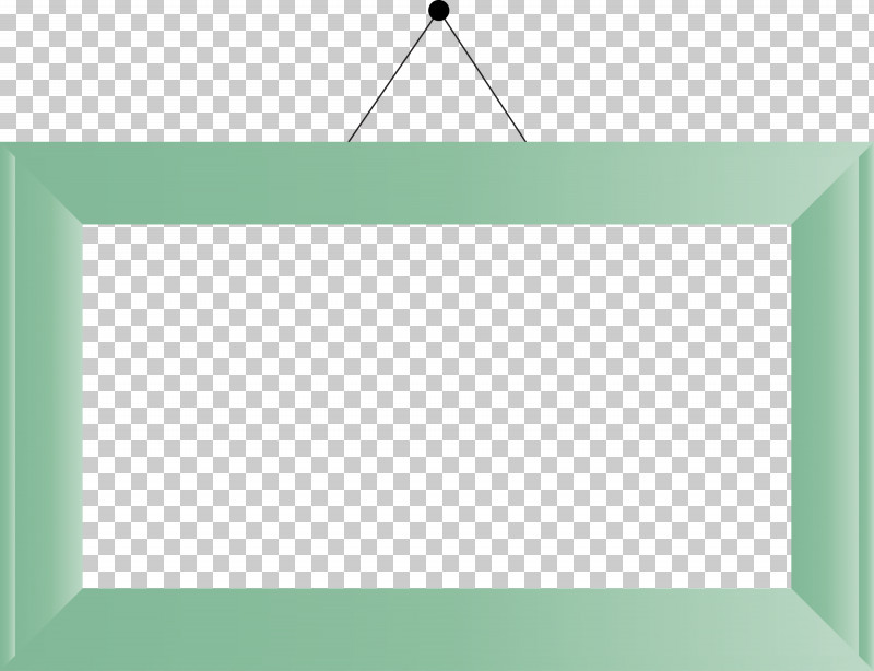 Photo Frame Picture Frame Hanging Picture Frames PNG, Clipart, Angle, Green, Hanging Picture Frames, Line, Meter Free PNG Download