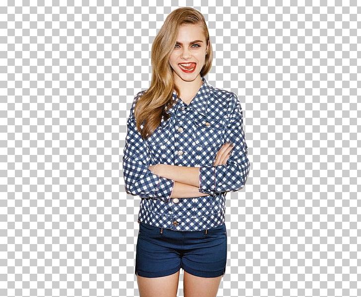 Cara Delevingne Paper Towns Model Vogue Fashion PNG, Clipart, Beauty, Blouse, Blue, Button, Cara Delevingne Free PNG Download
