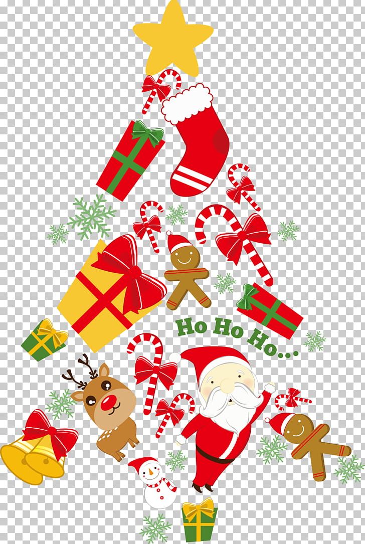 Christmas Tree Paper Santa Claus Christmas Card PNG, Clipart, Branch, Christmas Decoration, Christmas Elements, Christmas Frame, Christmas Lights Free PNG Download