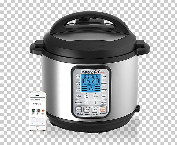 Instant Pot Slow Cookers Pressure Cooking Mobile Phones Bluetooth PNG, Clipart, Bluetooth, Cooker, Cooking, Cooking Ranges, Cookware Free PNG Download