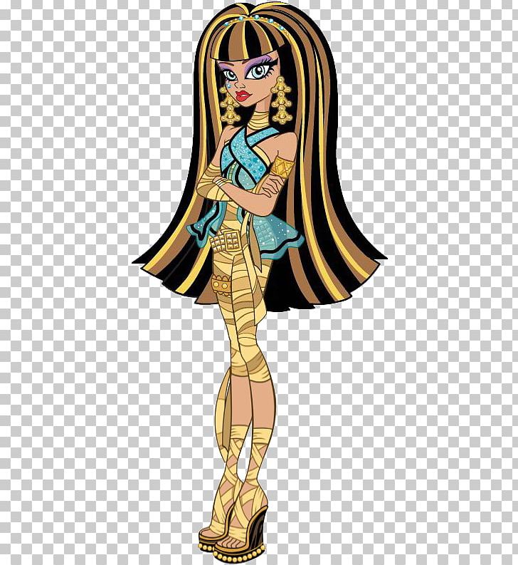 Monster High Cleo De Nile Doll Monster High Diaries: Cleo De Nile And The Creeperific Mummy Makeover PNG, Clipart, Art, Costume, Costume Design, Doll, Fiction Free PNG Download