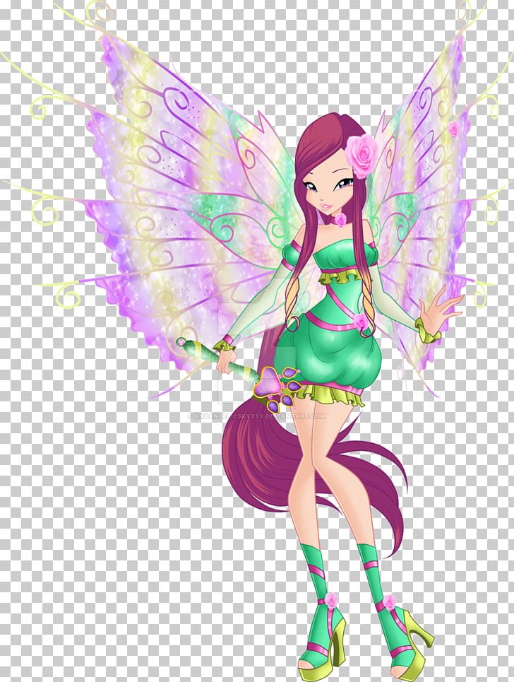 Roxy Bloom Flora Mythix Winx Club Png Clipart Art Barbie Bloom