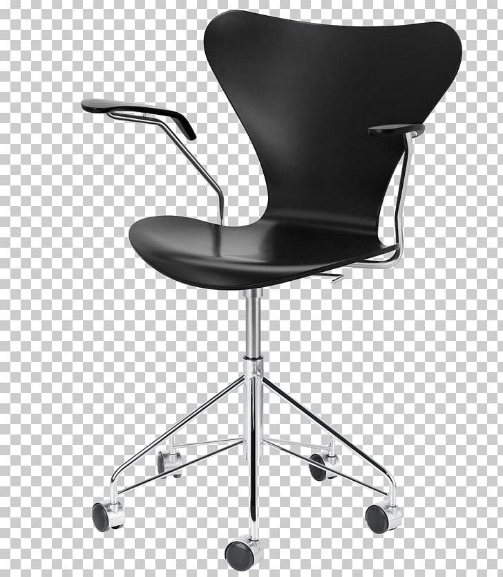 Model 3107 Chair Office & Desk Chairs Fritz Hansen PNG, Clipart, Angle, Architect, Armrest, Arne Jacobsen, Chair Free PNG Download