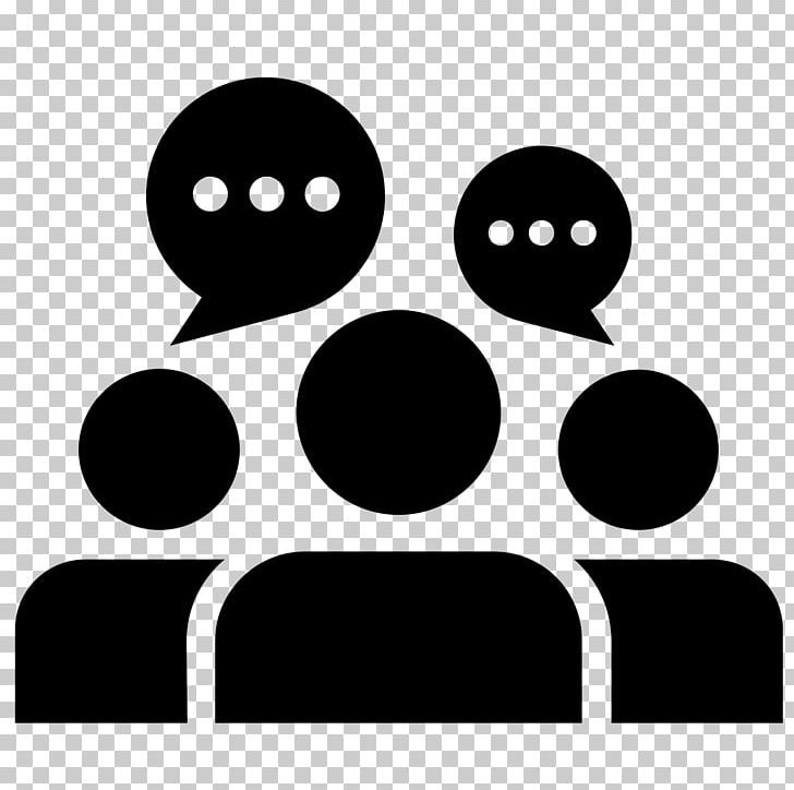 Discussion Group Computer Icons Communication Conversation Social Group PNG, Clipart, Black, Black And White, Com, Communication In Small Groups, Community Free PNG Download
