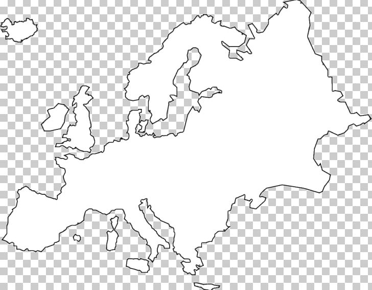 Europe United States Black And White Map PNG, Clipart, Area, Black And White, Blank Map, Clip Art, Color Free PNG Download