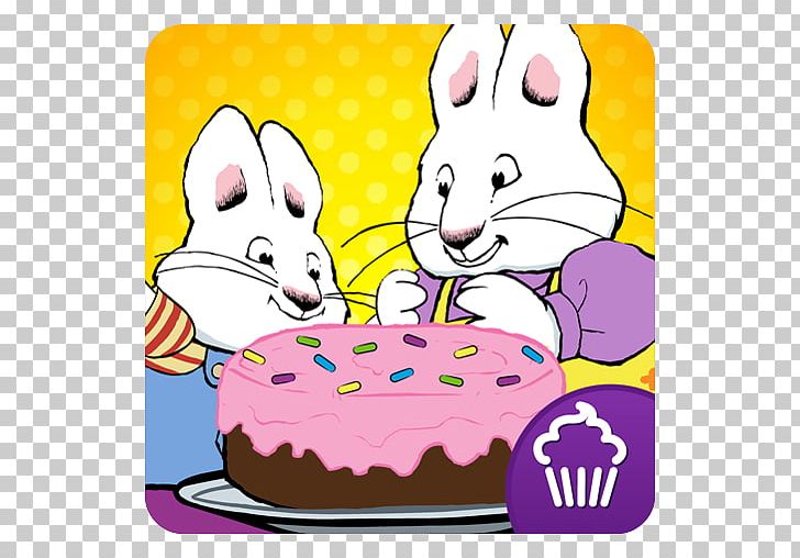 Max & Ruby: Bunny Make Believe Max & Ruby: Rabbit Racer Cupcake Digital Cooking PNG, Clipart, App Store, Artwork, Boxing Day Sale, Cake Decorating, Cat Free PNG Download