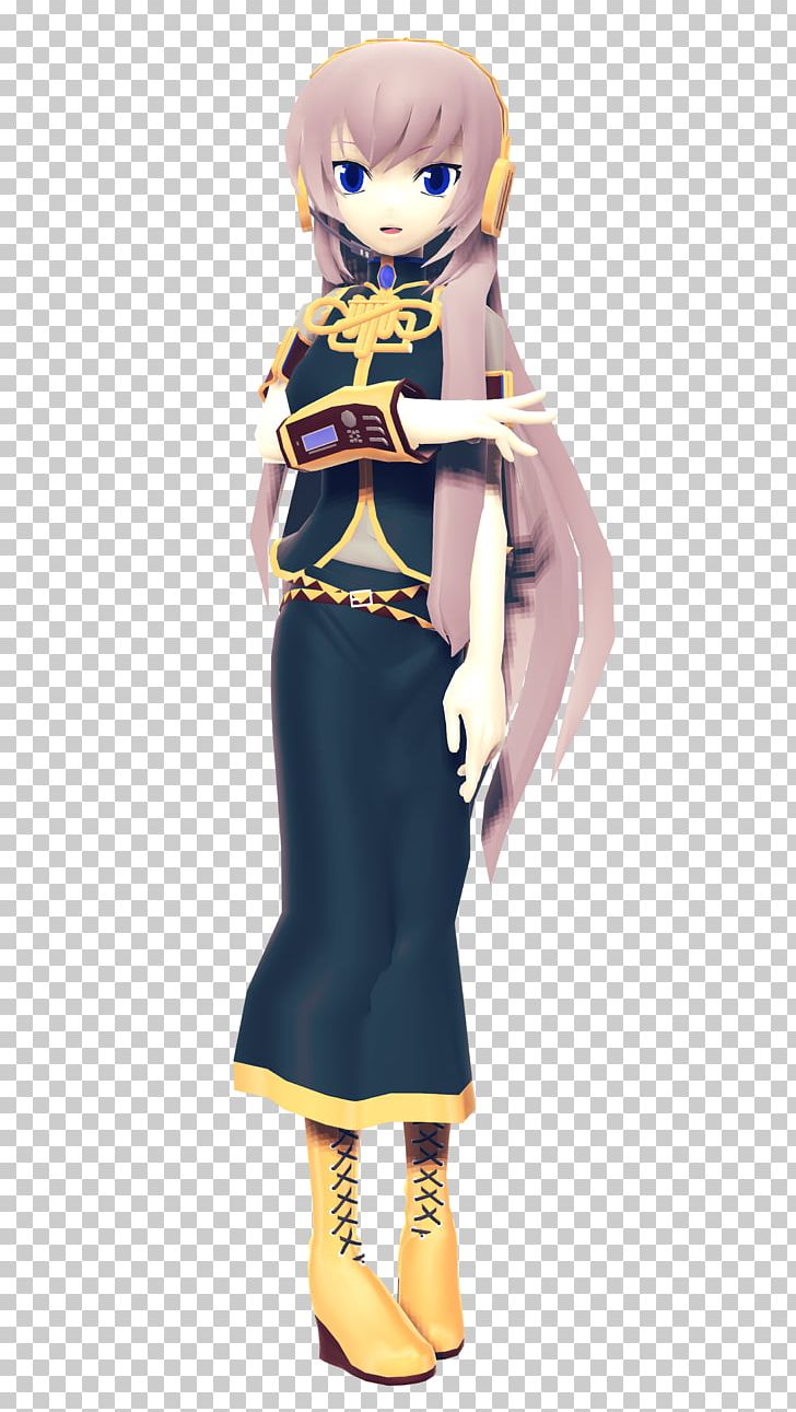 MikuMikuDance Megurine Luka Vocaloid Kaito PNG, Clipart, Anime, Character, Clothing, Com, Costume Free PNG Download