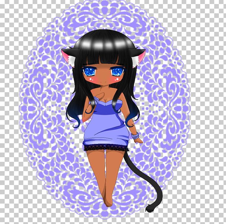 Blue Violet Purple PNG, Clipart, Black, Black Hair, Blue, Cartoon, Character Free PNG Download
