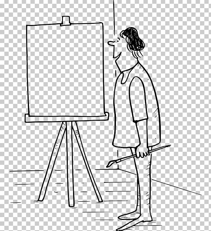 Easel Drawing Line Art Painting PNG, Clipart, Angle, Area, Arm, Art, Artist Free PNG Download